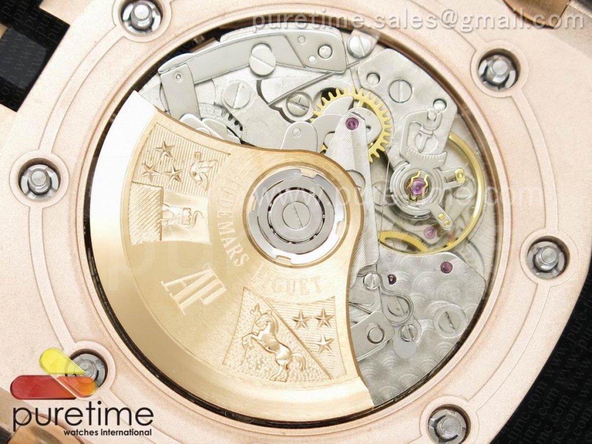 Royal Oak Offshore RG Full Paved Diamonds - immagine 15