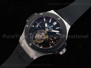Big Bang Tourbillon SS Black