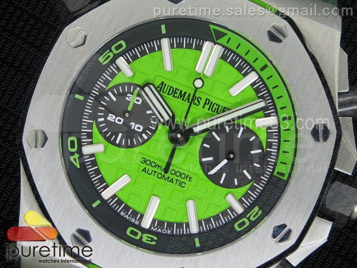 Royal Oak Offshore Diver Chronograph Green - immagine 3