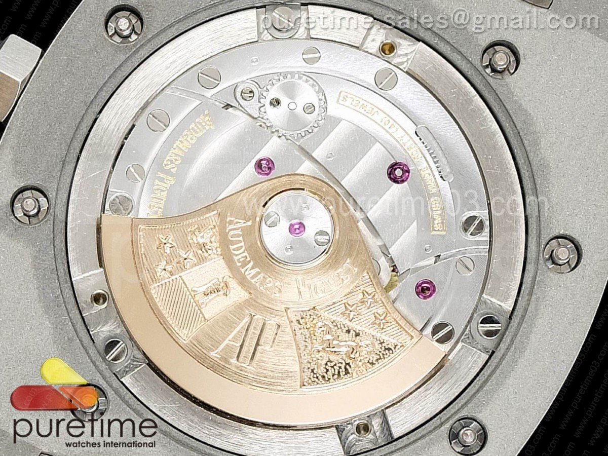 Royal Oak 41mm 15402 SS Full Paved Diamonds - immagine 14