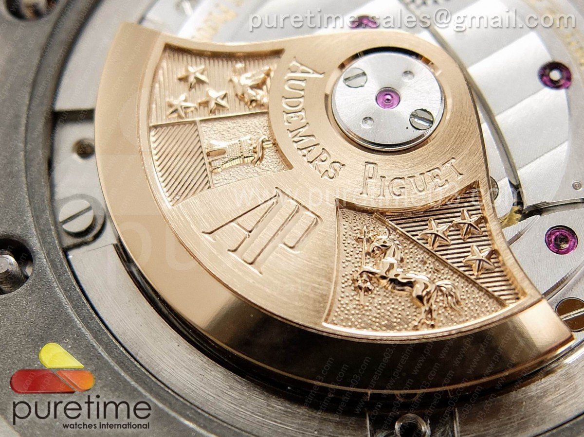 Royal Oak 41mm 15402 SS Full Paved Diamonds - immagine 15