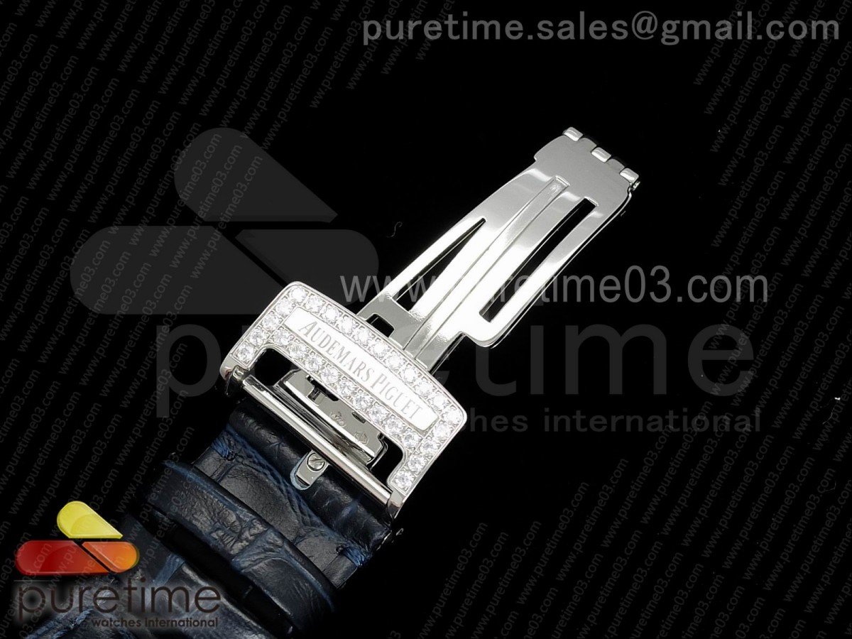 Royal Oak 41mm 15402 SS Full Paved Diamonds - immagine 22