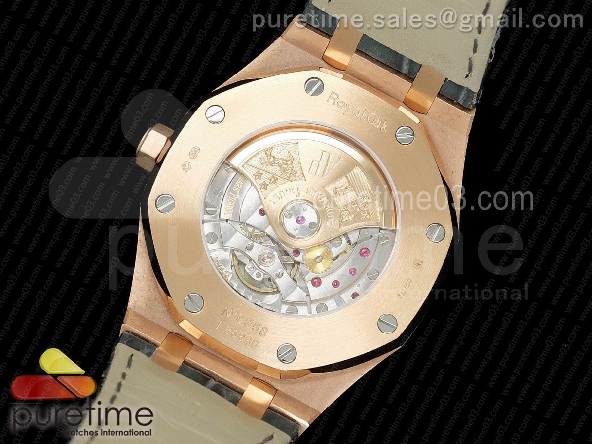 Royal Oak 41mm 15402 RG Full Paved Diamonds - immagine 10