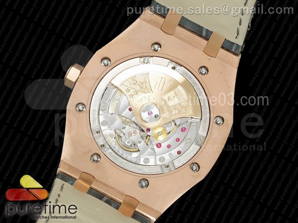 Royal Oak 41mm 15402 RG Full Paved Diamonds - immagine 11