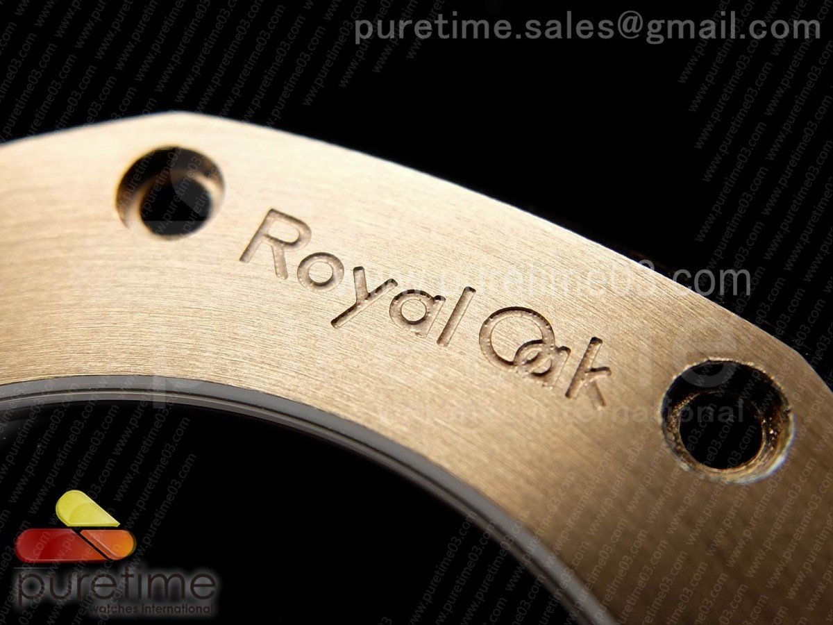 Royal Oak 41mm 15402 RG Full Paved Diamonds - immagine 17