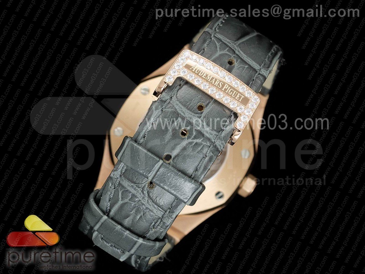 Royal Oak 41mm 15402 RG Full Paved Diamonds - immagine 31