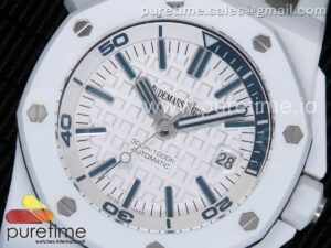 Royal Oak Offshore Diver Solid White Ceramic
