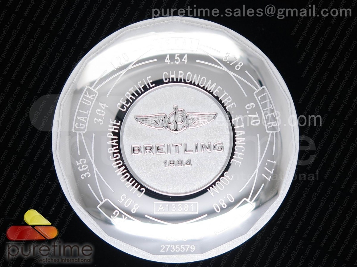 Avenger II Chronograph 48mm SS GF 1:1 Best Edition Black/White Dial on SS Bracelet A7750 - immagine 9