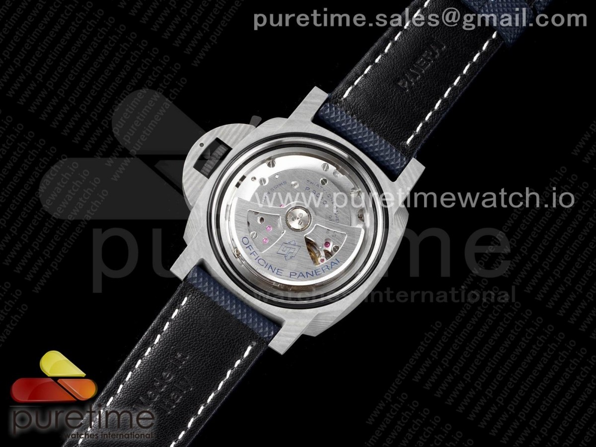 PAM 1663 Carbotech VSF 1:1 Best Edition Blue Dial on Blue Kevlar Composite Strap P.9010 Clone - immagine 14