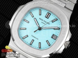 Nautilus 5711 Tiffany PPF 1:1 Best Edition Tiffany Blue Dial on SS Bracelet 324CS V4