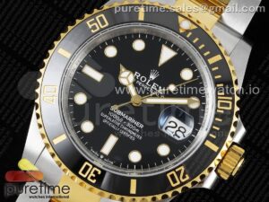 Submariner 126613 LN SS/YG Black Ceramic 904L Steel VSF 1:1 Best Edition VS3235