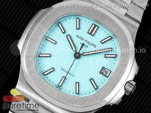 Nautilus 5711 Tiffany GRF 1:1 Best Edition Tiffany Blue Dial on SS Bracelet 324CS