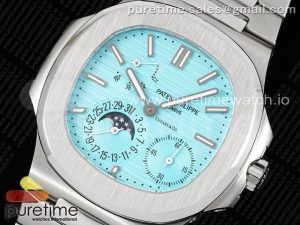 Nautilus 5712 Tiffany GRF 1:1 Best Edition Tiffany Blue Dial on SS Bracelet A240