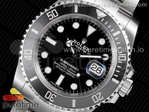 Submariner 116610 LN Black Ceramic 904L Steel VSF 1:1 Best Edition VS3135