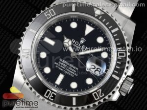 Submariner 41mm 126610 LN Black Ceramic 904L Steel Joker 1:1 Best Edition VR3235