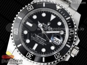 Submariner 40mm 116610 LN Black Ceramic 904L Steel AR+F 1:1 Best Edition VR3135
