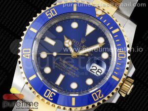 Submariner 116613 LB Blue Ceramic Clean 1:1 Best Edition 904L SS Case and Bracelet VR3135